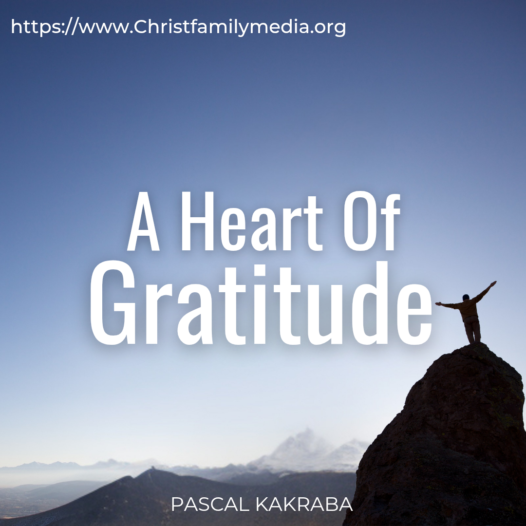 A Heart of Gratitude