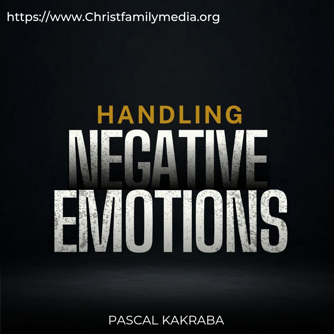 Handling Negative Emotions