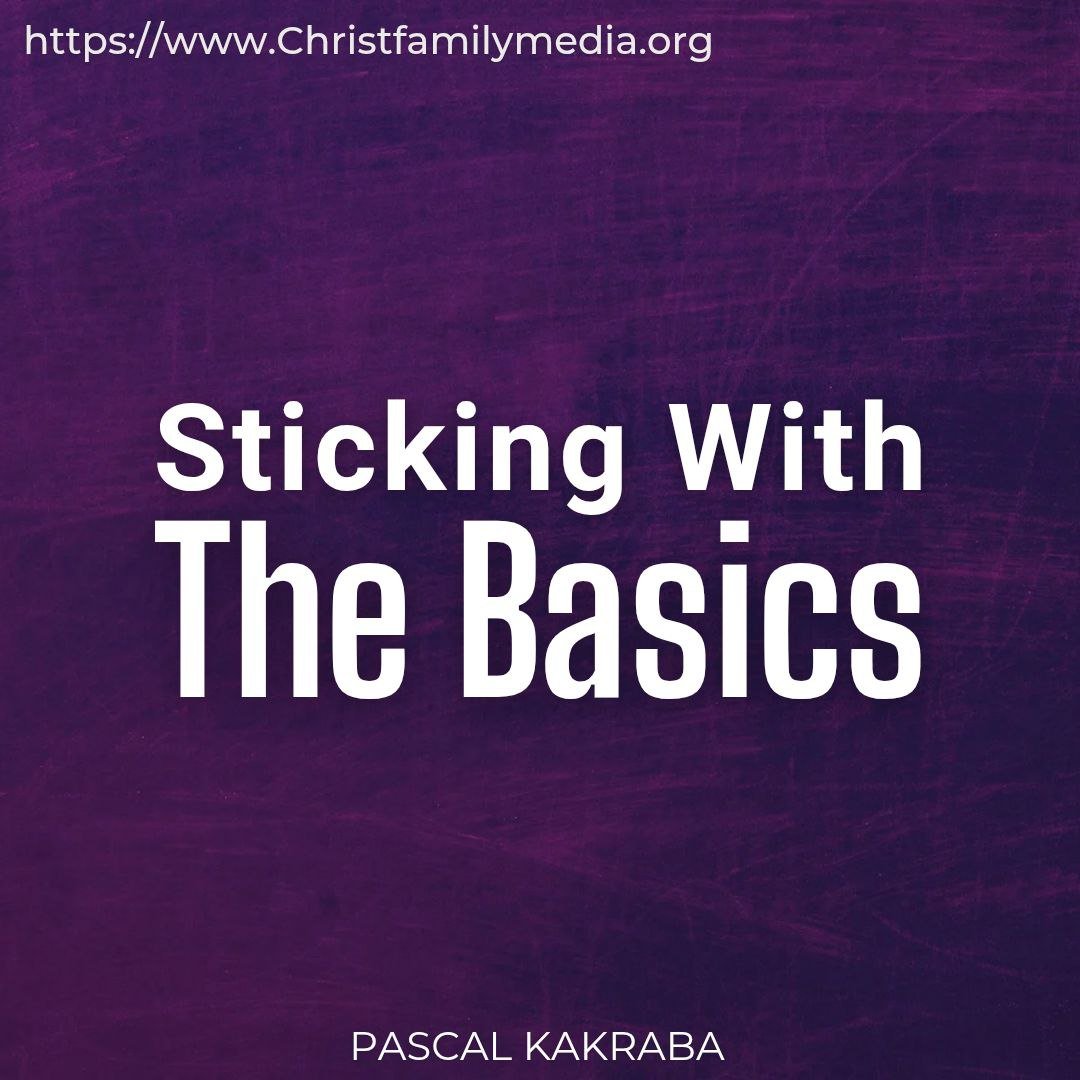 Sticking With The Basics