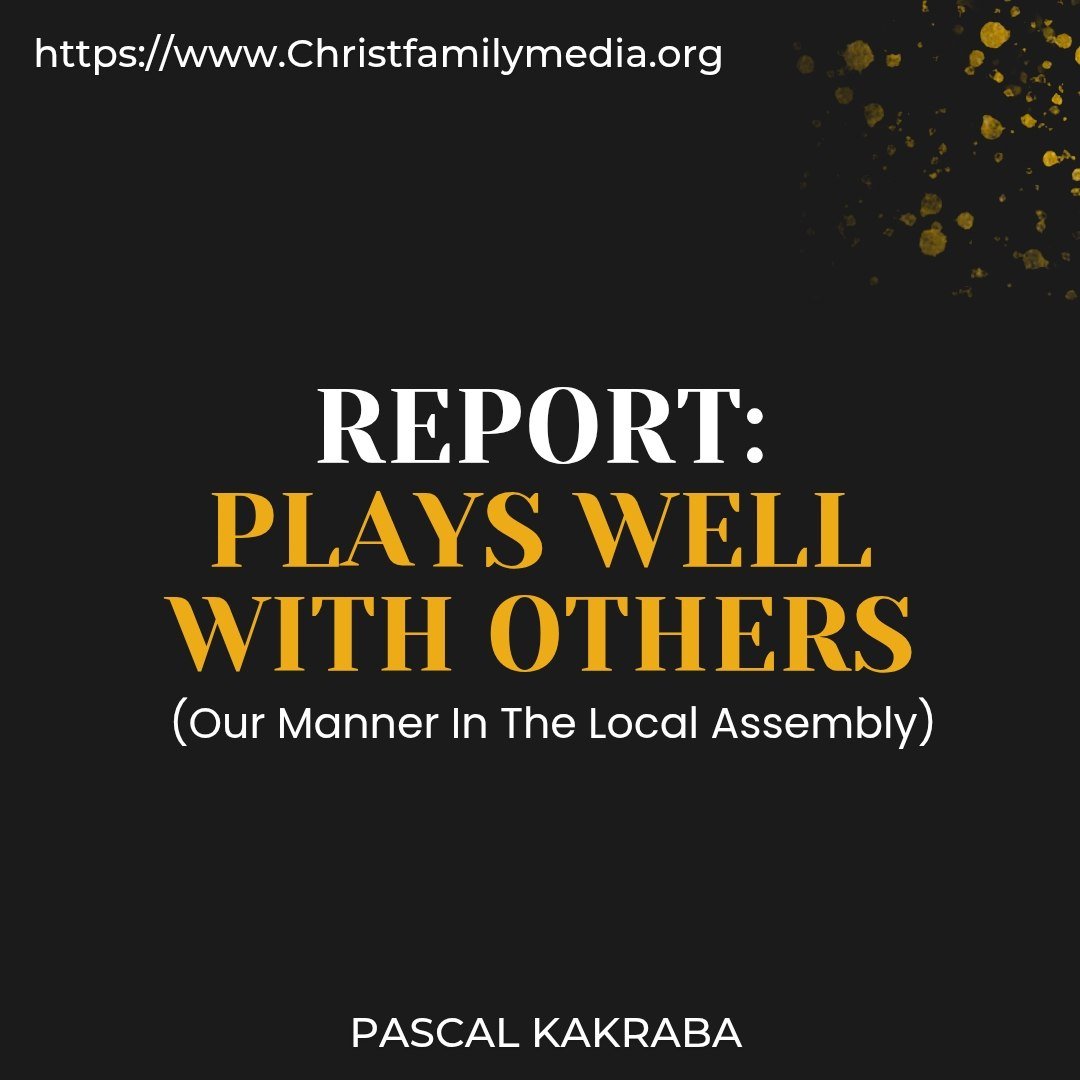 Report: Plays Well With Others